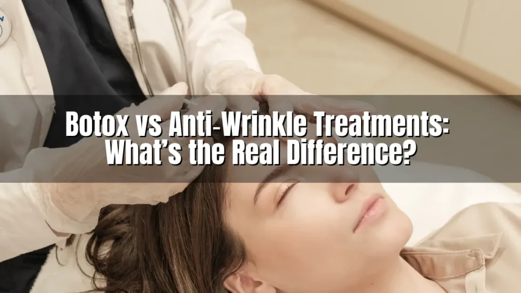 Botox vs Anti‑Wrinkle Treatments: What’s the Real Difference?